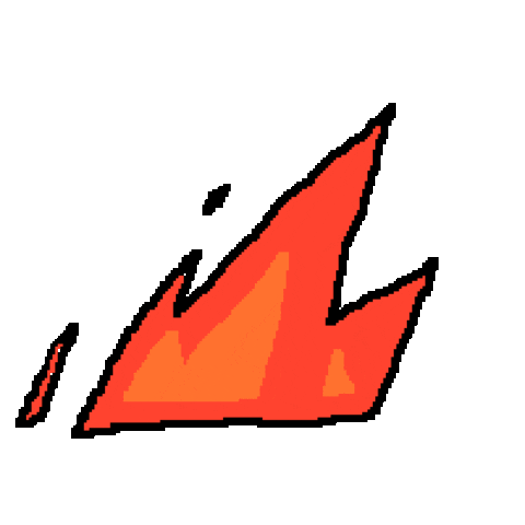Fire Explosion Sticker