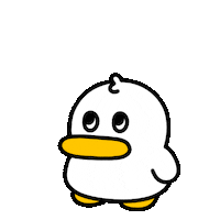 420gram00 character duck 캐릭터 quack Sticker