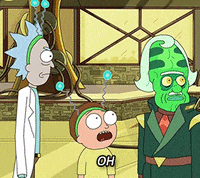 Rick And Morty Oh Snap GIF