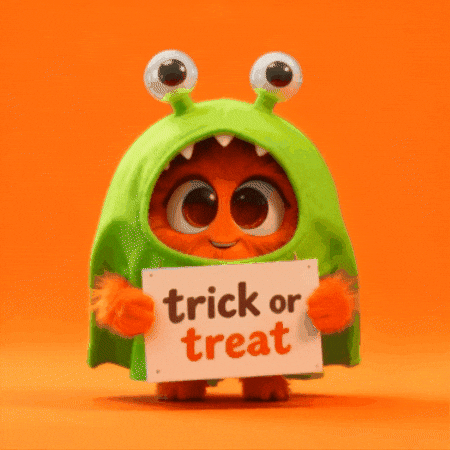 Trick Or Treat Halloween GIF by Calmlings