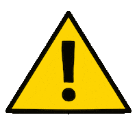 Sign Warning Sticker by Kemija FPMOZ