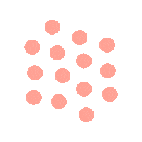 Swipe Up Pink Dot Sticker by La Griffe de Maho