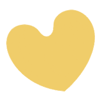 Cmtdesign heart baby yellow pregnant Sticker