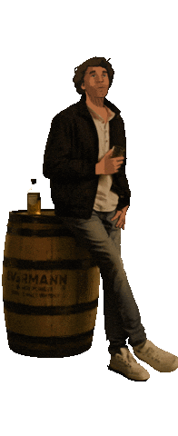 German Cheers Sticker by Bimmerle Private Distillery