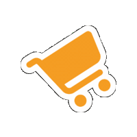 Cart Sticker by goedgepickt