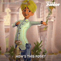 Posing Look At Me GIF by Disney Jr.