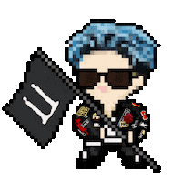 October 25 Pixel Sticker