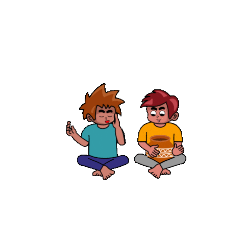 Pot Singing Sticker