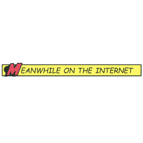 Comic Book Internet Sticker