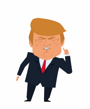 Threatening Donald Trump GIF by Wave.video