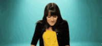 Rachel Berry Glee GIF
