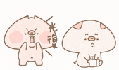 Pig Freedom GIF by 豚豚TunTun