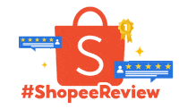 Orange Check Sticker by Shopee