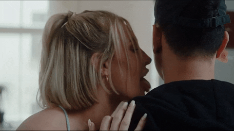 Dog Kiss GIF by starkl gifs