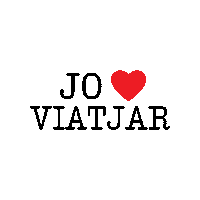 Viajar I Love Sticker by llengua mallorca