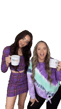 heartlynrae reaction girl coffee comedy Sticker