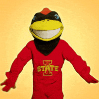 Iowa State Kiss GIF by Iowa State University Foundation