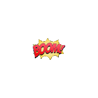 Boom Karate Sticker by Verve Taekwondo