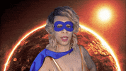 Super Hero Help GIF by Holly Logan