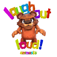 Laugh Out Loud Lol Sticker by The Animasks