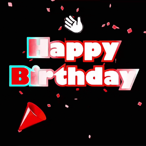 Celebrate Happy Birthday GIF by The3Flamingos