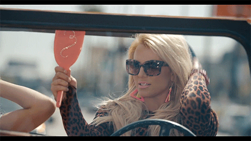 checking yourself out britney spears GIF by Yosub Kim, Content Strategy Director