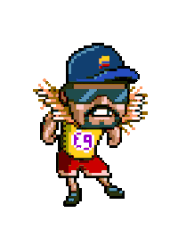 Pixel Dancing Sticker