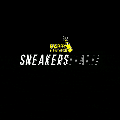 sneakersitalia giphygifmaker giphyattribution happy new year sneakers GIF