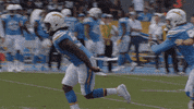 Excited Melvin Ingram GIF by Los Angeles Chargers