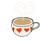 Coffee Love Sticker by felfalafeny