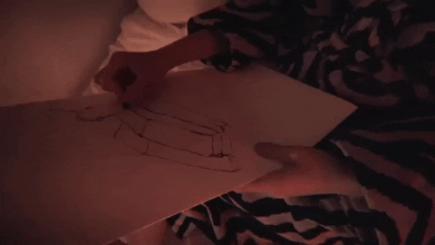polyvinylrecords giphygifmaker drawing draw pajamas GIF