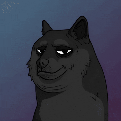 Black Dog GIF by Doge Pound