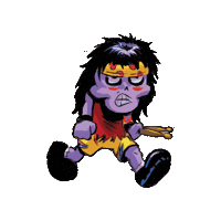 Angry Comic Book Sticker by Craniacs World