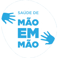 Mao Em Mao Sticker by Saúde de Mão em Mão