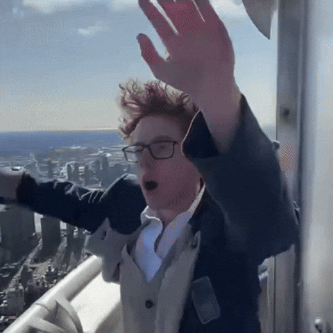 Excited New York City GIF by Empire State Building