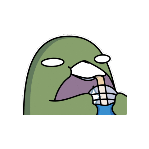 Coffee Eat Sticker
