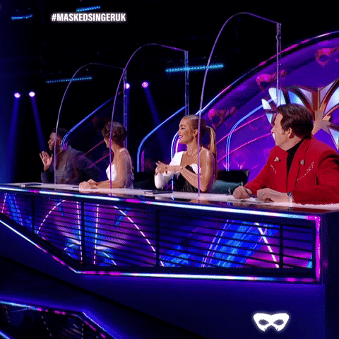 Rita Ora GIF by The Masked Singer UK