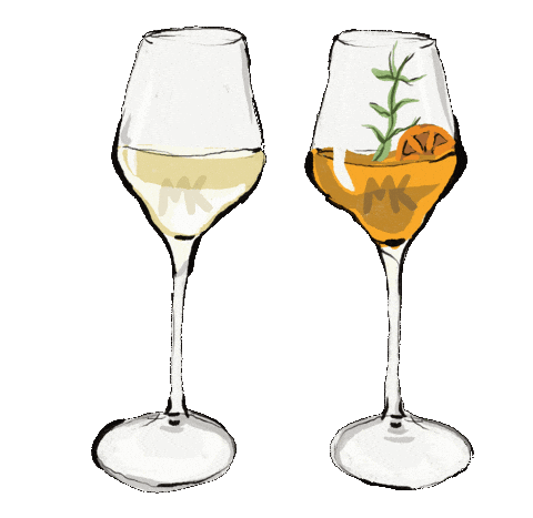 Aperol Spritz Cheers Sticker by Michael Kors