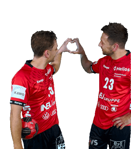 Heart Handball Sticker by Stralsunder HV