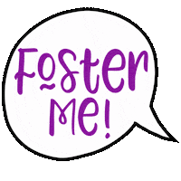 Foster Talk Bubble Sticker by HeARTs Speak