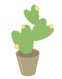 Prickly Pear Plants Sticker