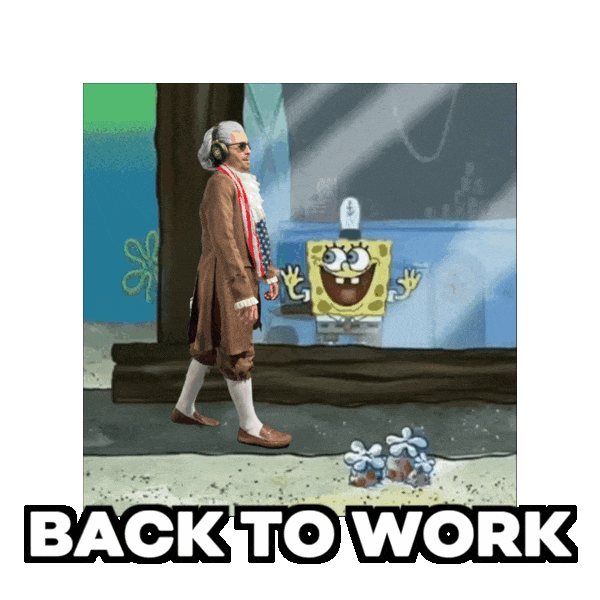 Monday Mood Going To Work Sticker