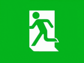 Exit Leaving Work GIF