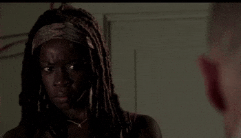 season 3 episode 3 the walking dead twd oh really GIF