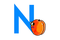 Alphabet Nectarine GIF by Salad for President