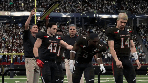 Video Game Easports GIF by Texas Tech Football