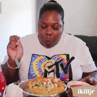 Dance Eating GIF