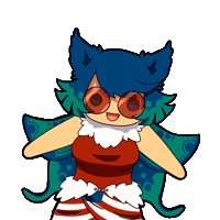 Happy Jump Sticker