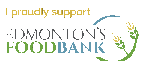 edmontonsfoodbank giphyupload support food bank food donations Sticker