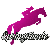 Pony Showjumping Sticker